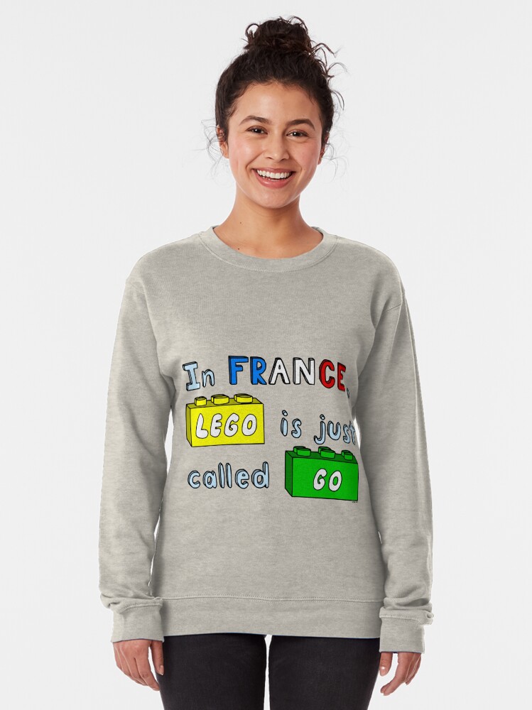 Alternate view of French Lego Pullover Sweatshirt