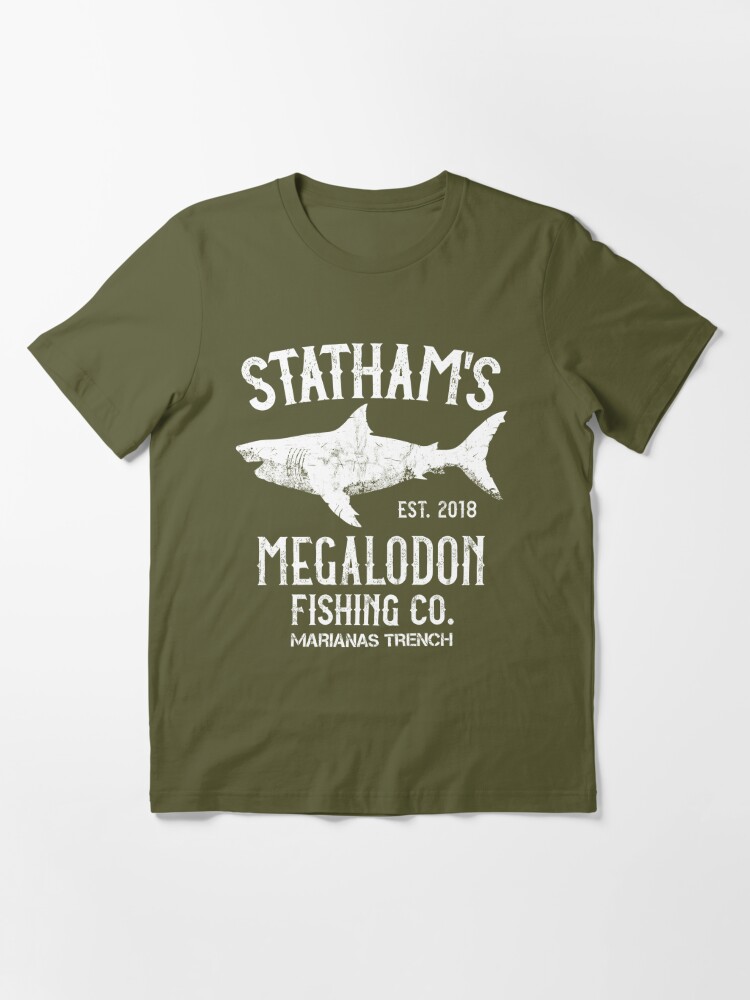 The Meg Jason Statham Megalodon Shark Fishing Shirt