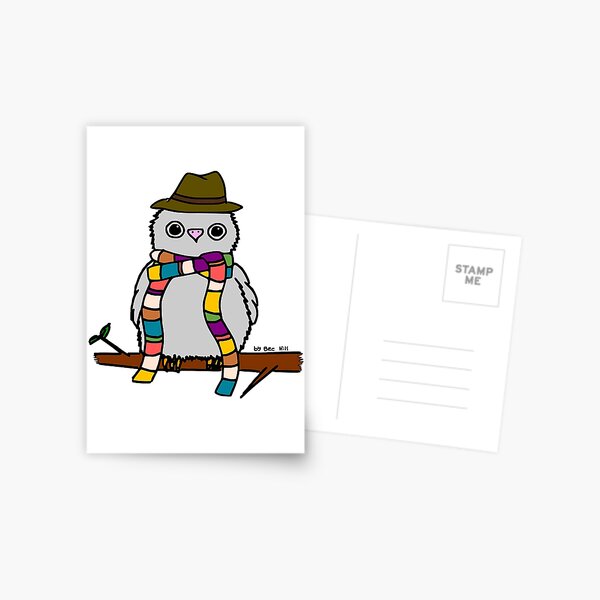 Dr Hoo Postcard