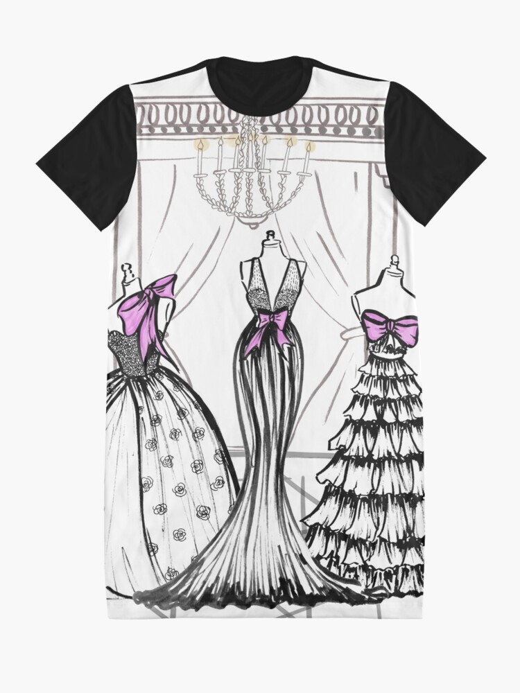 Alternate view of Couture mood Graphic T-Shirt Dress