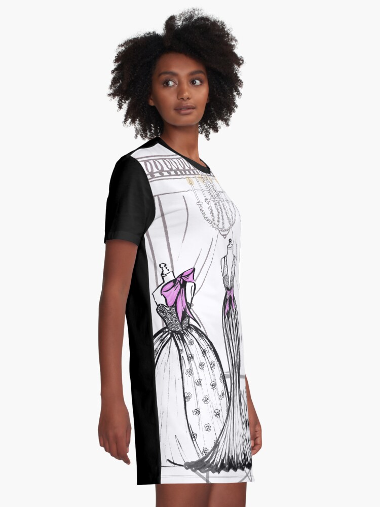 Alternate view of Couture mood Graphic T-Shirt Dress