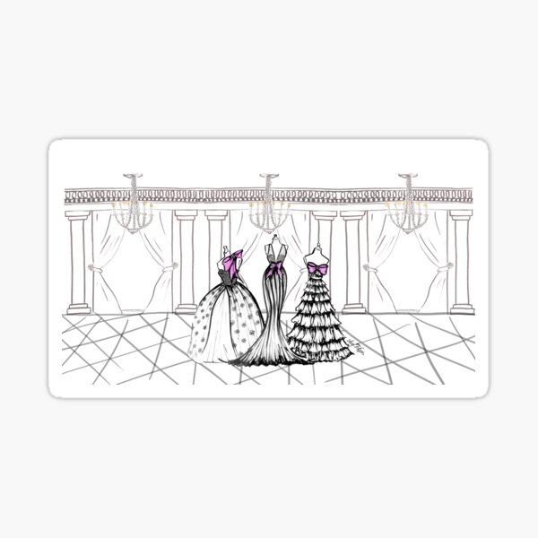 Couture mood Sticker