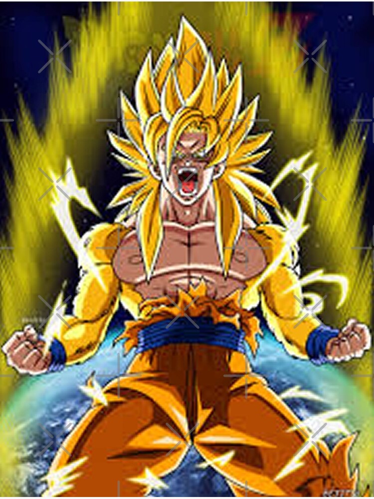 DBZ Goku Super Saiyan Poster for Sale by Desire-inspire