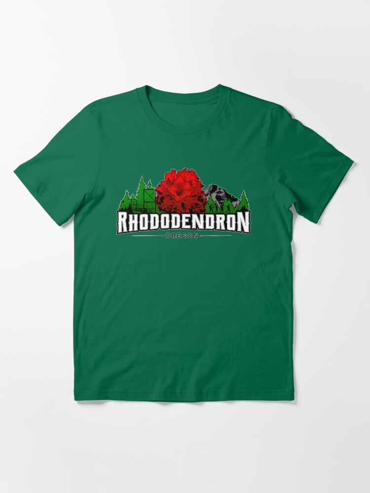 Alternate view of Rhododendron, Oregon - FULL COLOR Essential T-Shirt