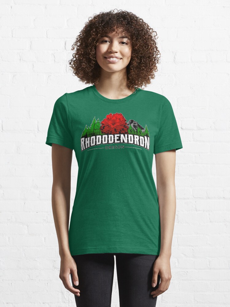 Alternate view of Rhododendron, Oregon - FULL COLOR Essential T-Shirt