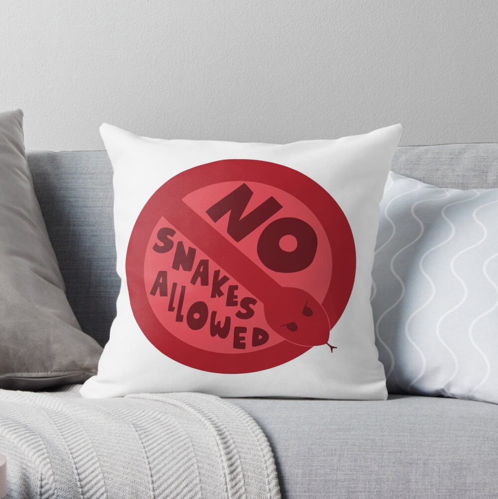 Nope - Funny Throw Pillow – Bitchcraft Gifts