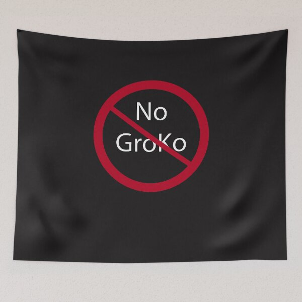 Artikelvorschau, No GroKo Keine große Koalition entworfen und verkauft von dm4design.