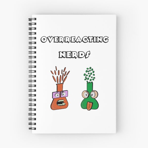 Item preview, Overreacting nerds funny nerd shirt designed and sold by dm4design.