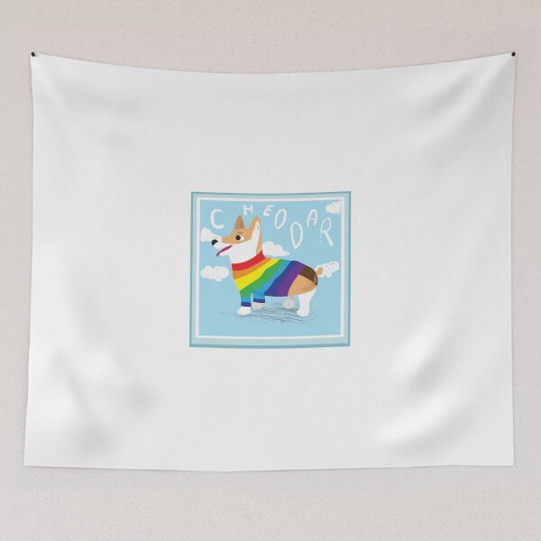 Item preview, Brooklyn 99 Cheddar Rainbow designed and sold by Ellie Gratrick.