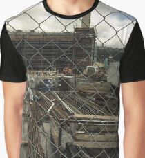 Construction Site Graphic T-Shirt
