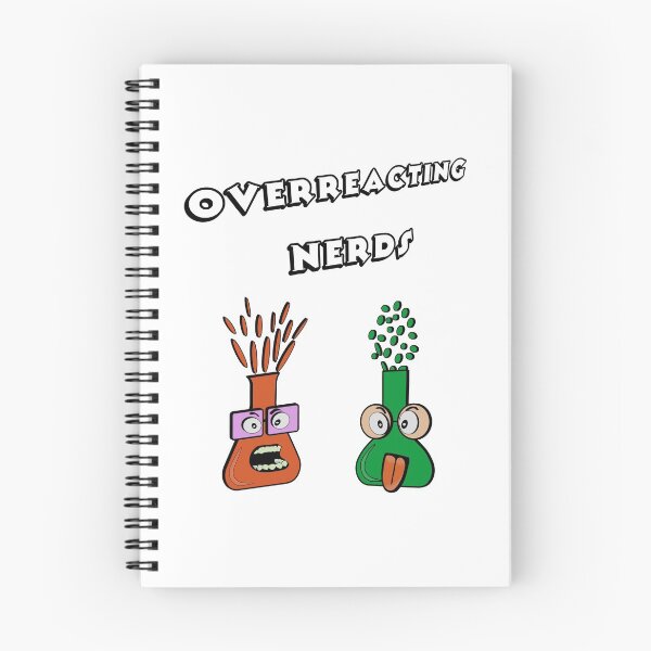 Item preview, Overreacting nerds funny nerd shirt designed and sold by dm4design.
