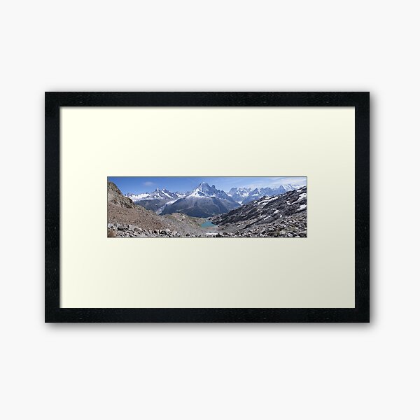 Item preview, Panorama de la vallée de Chamonix depuis le lac Blanc designed and sold by MSRImaging.