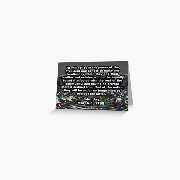 Conflict Of Interests Benefit No One! Greeting Card