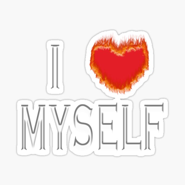Item preview, I heart myself designed and sold by KeylaDamaer.