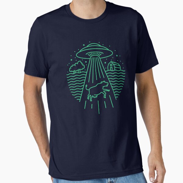 Item preview, Alien Abduction Monoline designed and sold by DOODL.