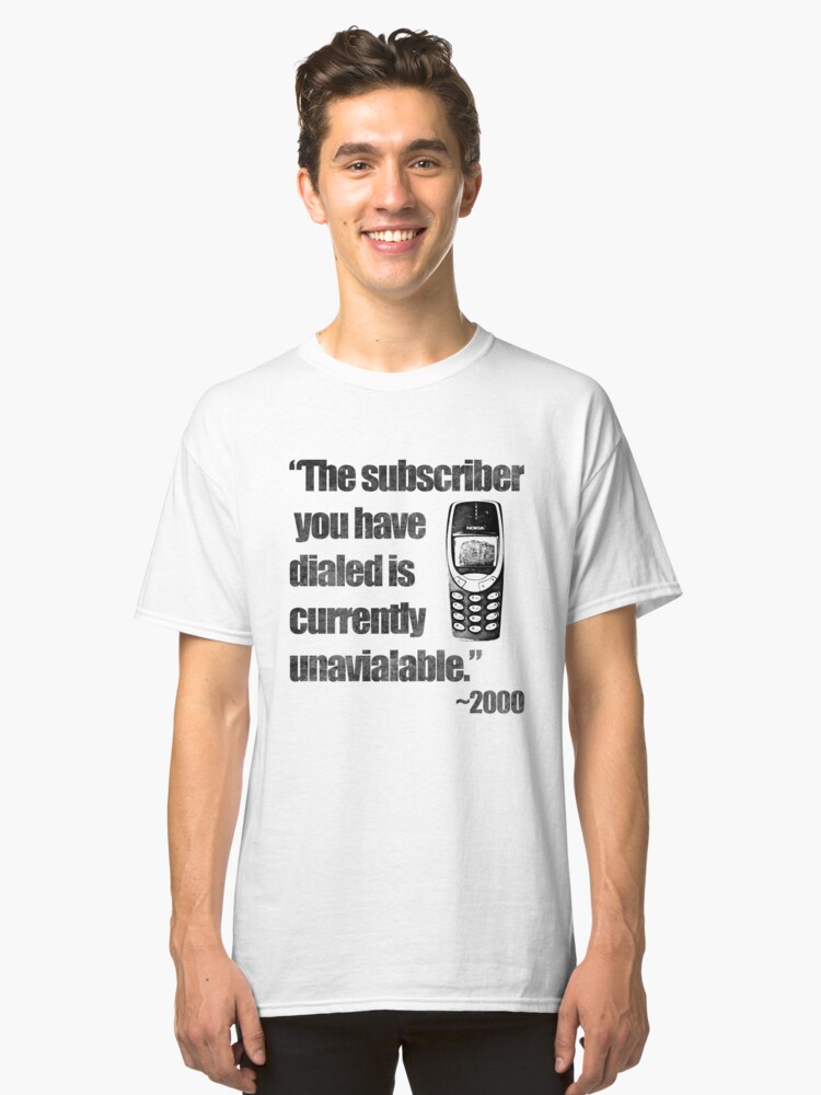 Alternate view of 2000s Calling Classic T-Shirt
