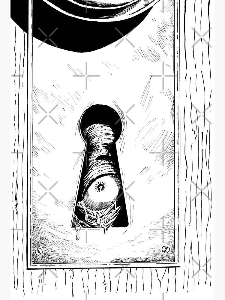Eye of the Keyholder Horror Art by thebroodingmuse
