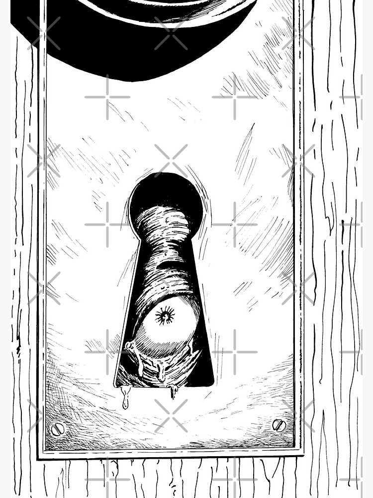 Eye of the Keyholder Horror Art by thebroodingmuse