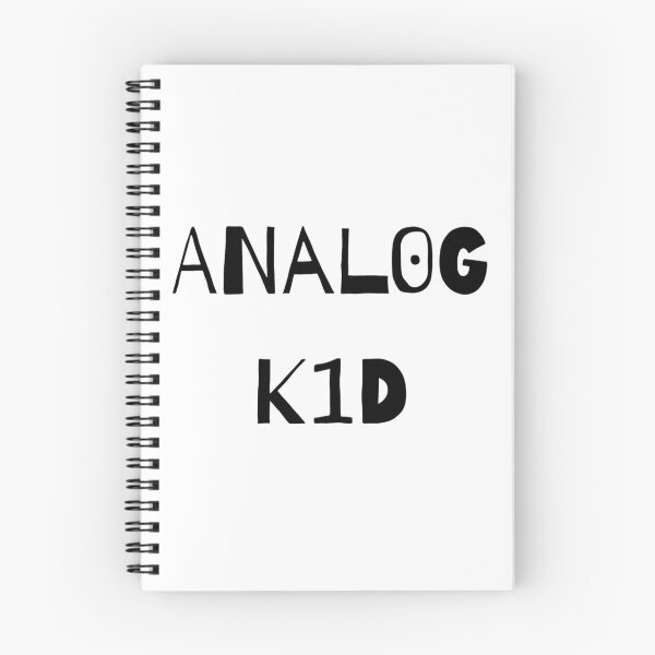 Item preview, Analog Kid - black font for dark shirt designed and sold by gehri1tm.
