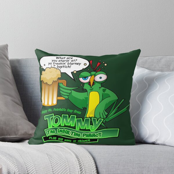 Item preview, Tommy the Inulsting Parrot - Blarney designed and sold by EJTees.