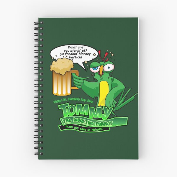 Item preview, Tommy the Inulsting Parrot - Blarney designed and sold by EJTees.