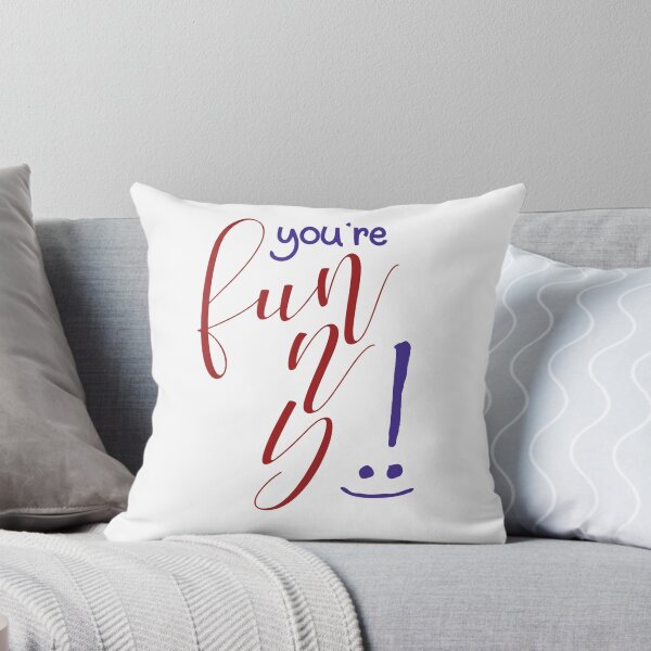 Item preview, Red Navy You Are Funny Typography Script designed and sold by ankka.