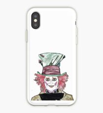 Tim Burton, Hand drawing, Alice in Wonderland, Quotes, Gifts, Presents, Decor, Pencil drawings, Doodles, Cinema, Culture, Hobbies iPhone Case