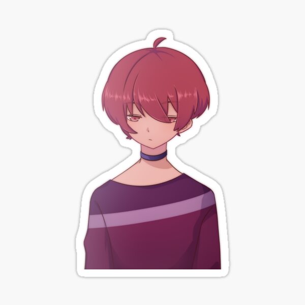 Pink Hair Boy Stickers Redbubble