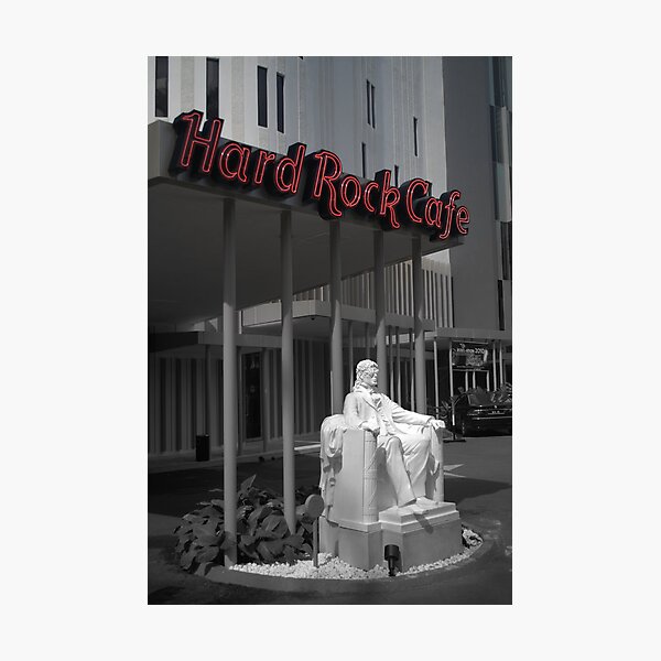 MJ On The Rocks Photographic Print