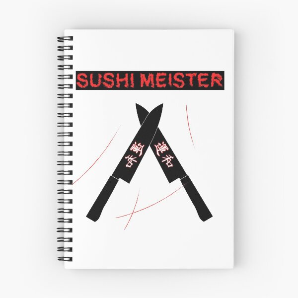 Item preview, Sushi master knife T-shirt designed and sold by dm4design.