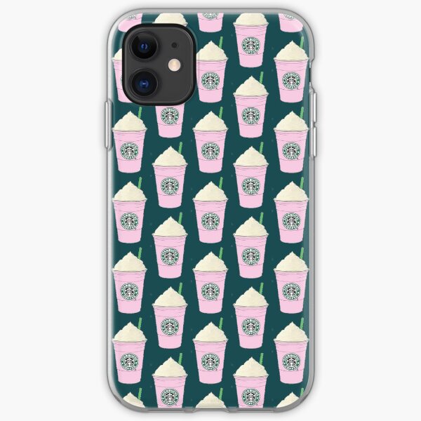 starbucks pink drink iPhone Soft Case