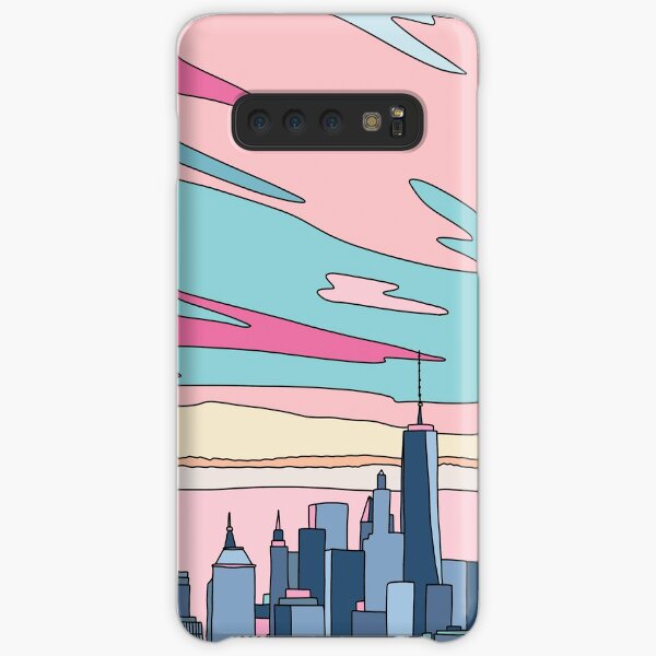 City sunset by Elebea Samsung Galaxy Snap Case
