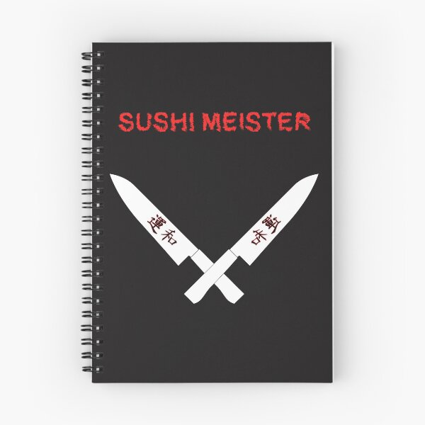 Item preview, Sushi master knife T-shirt designed and sold by dm4design.
