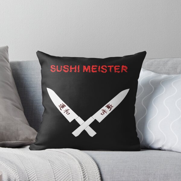 Item preview, Sushi master knife T-shirt designed and sold by dm4design.
