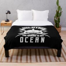 Ozeanhai - BJJ Jiu Jitsu und MMA T-Shirt Fleecedecke