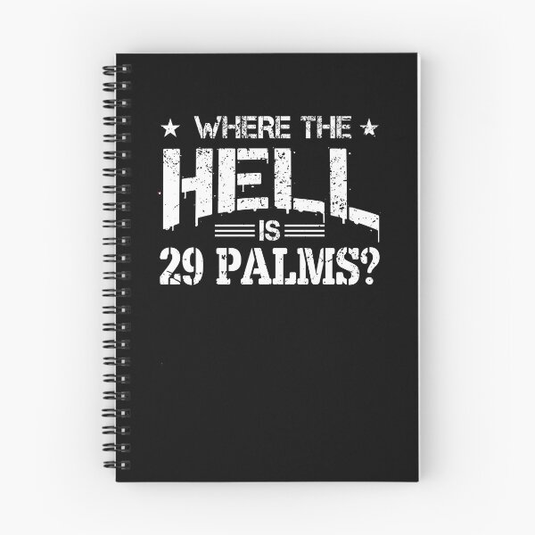Item preview, Where The Hell Is 29 Palms? Shirt Military Service Gear designed and sold by DynamicDesign.