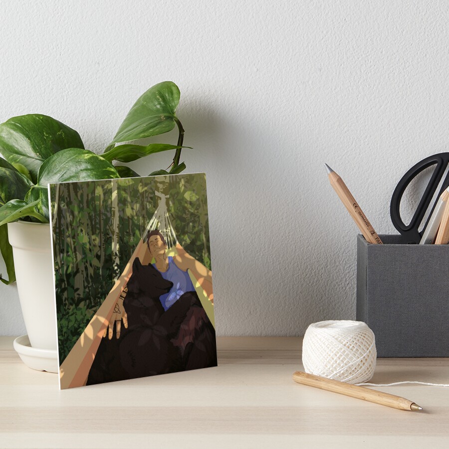 Item preview, Art Board Print designed and sold by artofsen.