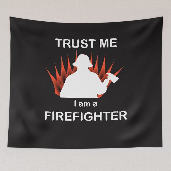 Item preview, Trust me I am a firefighter firefighter hero t-shirt designed and sold by dm4design.