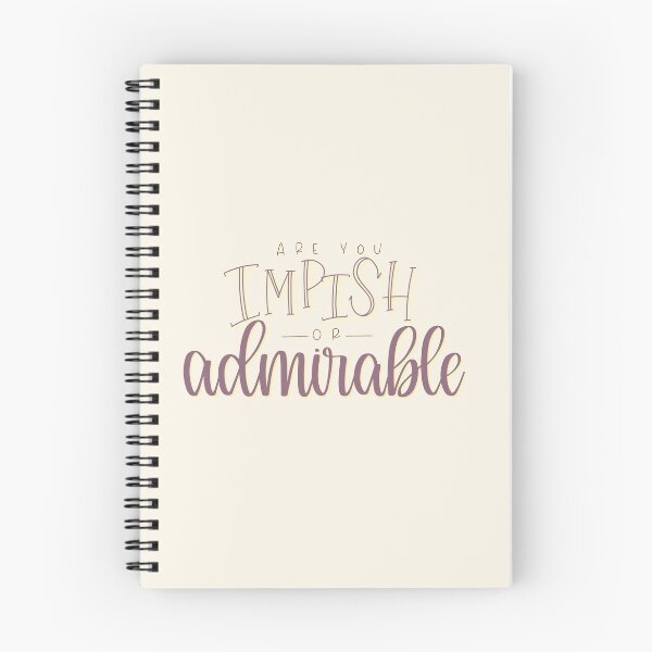 Item preview, Impish or Admirable designed and sold by tjseeletters.