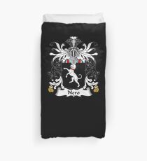 Nero Coat of Arms - Family Crest Shirt Duvet Cover