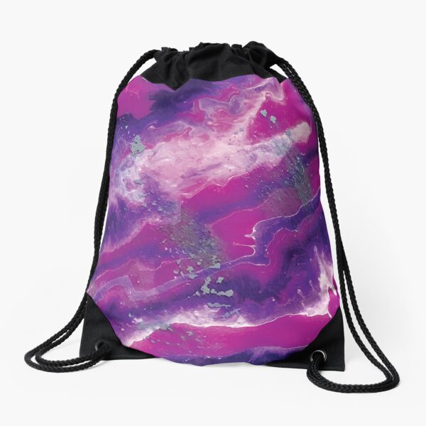Orchid Visions Drawstring Bag
