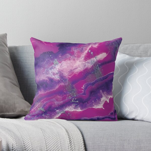 Orchid Visions Throw Pillow