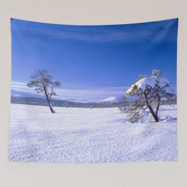 Item preview, Winter landscape with blue sky designed and sold by Sasas Photography.