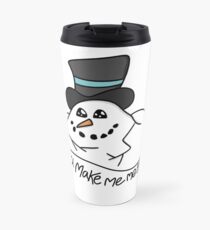 Melting Snowman Travel Mug