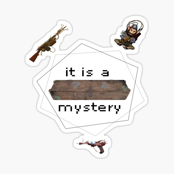 Mystery Box Sticker 