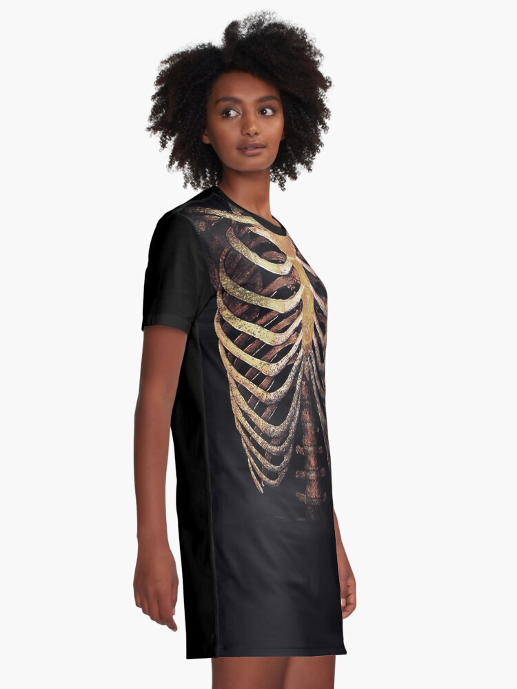Alternate view of RIB CAGE TEE Graphic T-Shirt Dress