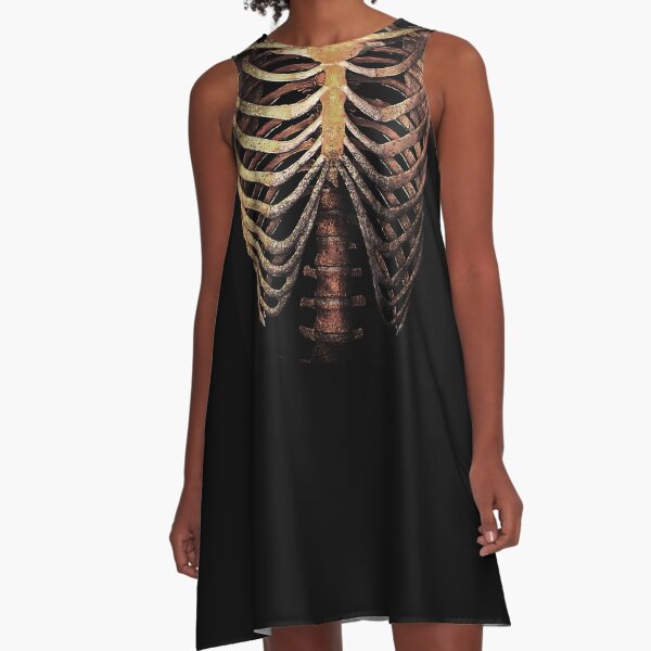 RIB CAGE TEE Robe trapèze
