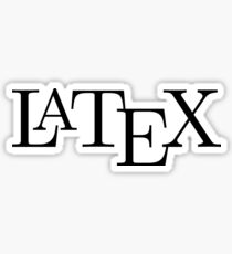 LaTeX logo Sticker