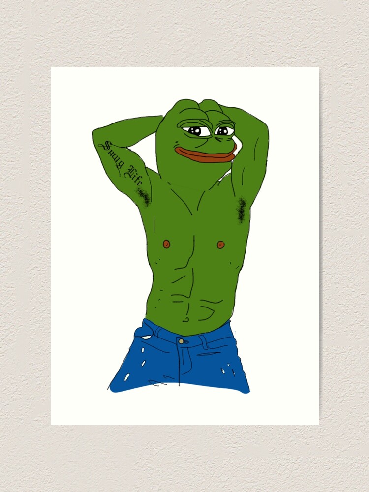 Pepe The Frog Meme Art Print By Napoleon333 Redbubble