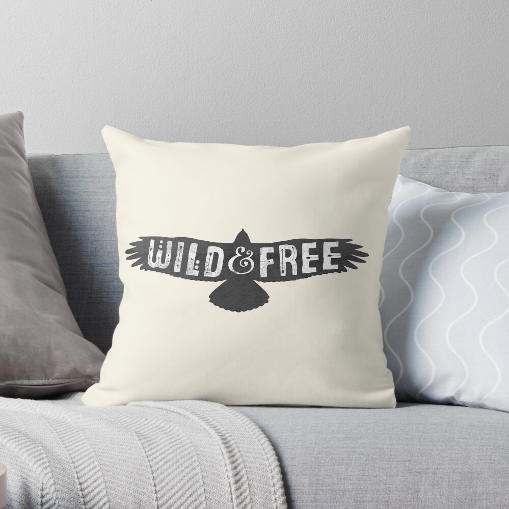 Item preview, Throw Pillow designed and sold by wolfandbird.